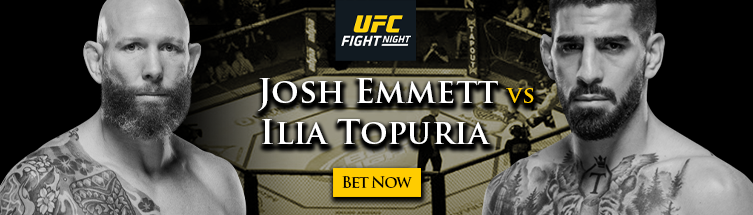 UFC Fight Night: Emmett vs. Topuria Betting